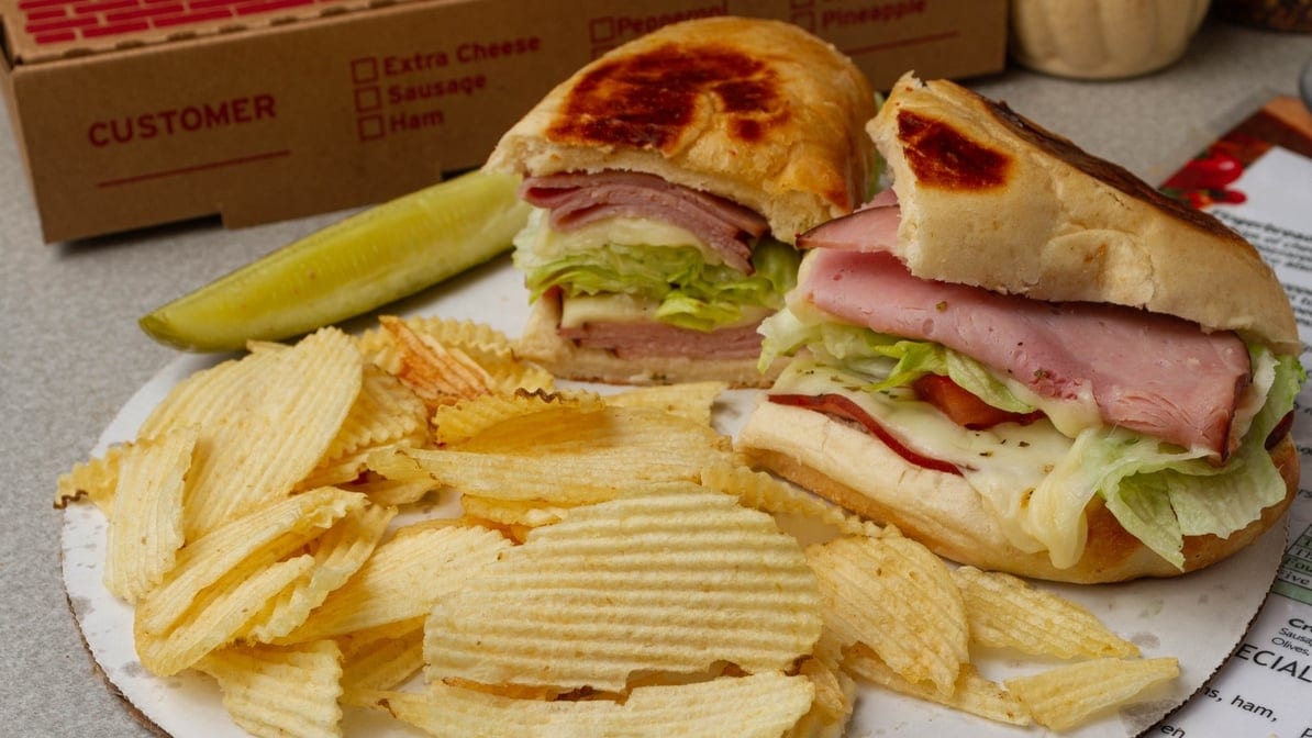 Italian Submarine Sandwich.