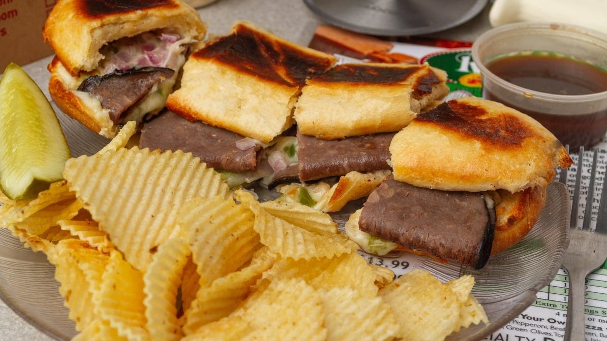 French Dip Sandwich.