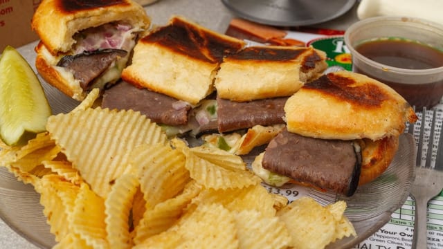 French Dip Sandwich.