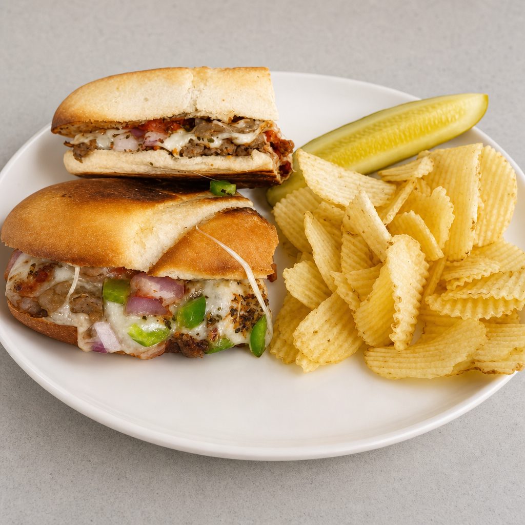 Chicken Parmesan Sandwich.
