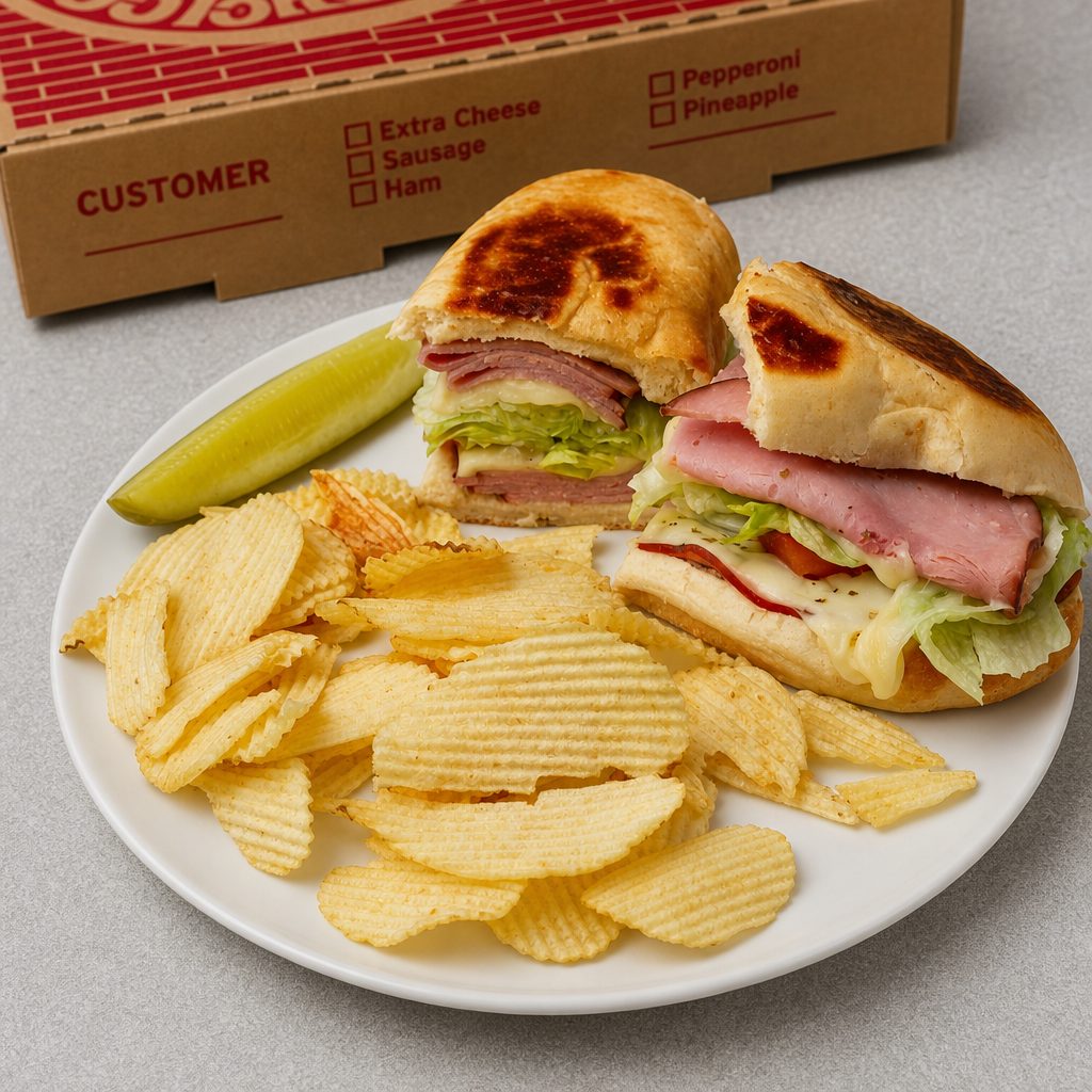 Italian Submarine Sandwich.