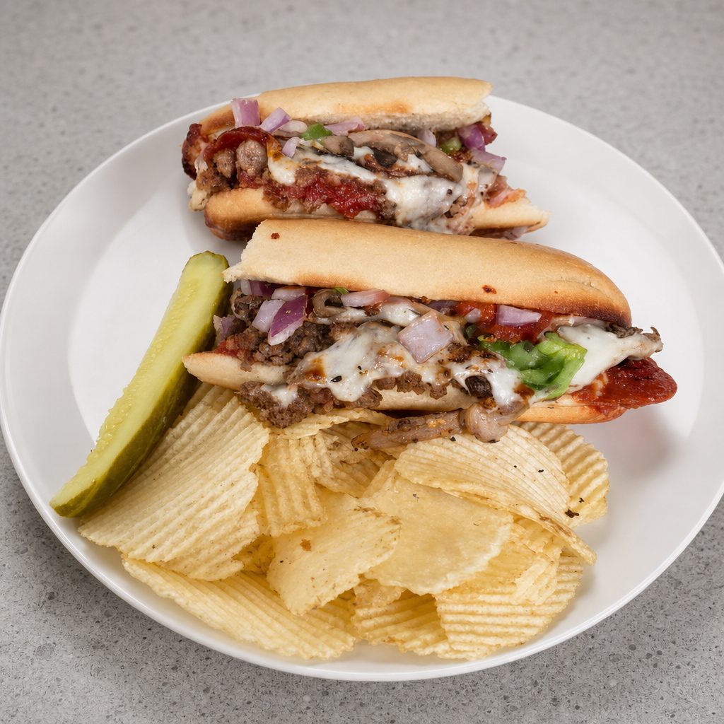 Nameless Stromboli Sandwich.