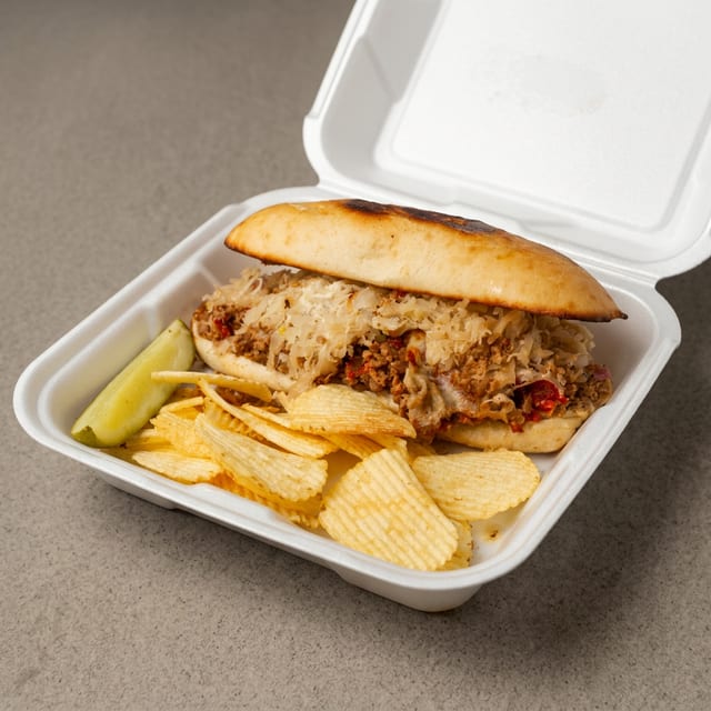 Sink the Bismarck " BOMB STROM" Sandwich.